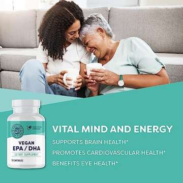 Vimergy EPA/DHA – Promotes Brain & Eye Health* – Supports Joints & Cardiovascular Health* – Ko...
