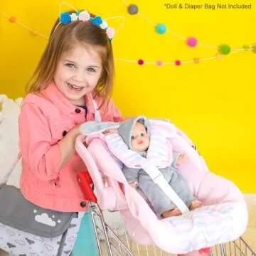 Adora Baby Doll Car Seat - Perfect for Ages 2 and Up