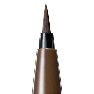 CLIO Waterproof Brush Liquid Eye Liner | Precision Tip, Flexible Brush, Long Lasting, Smudge-Resistant, High-Intensity Color | Kill Brown (#01)