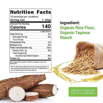 Soupmate Organic Instant Rice Noodles, Vegan & Gluten-Free