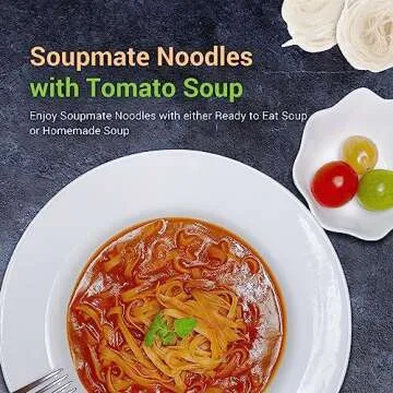 Soupmate Organic Instant Rice Noodles, Vegan & Gluten-Free