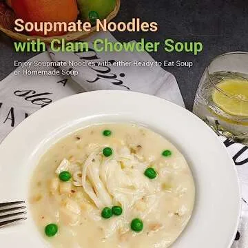 Soupmate Organic Instant Rice Noodles, Vegan & Gluten-Free