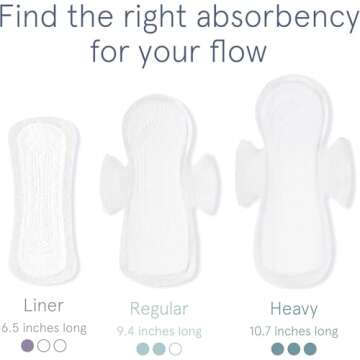 LOLA Ultra Thin Organic Panty Liners - 56 Count