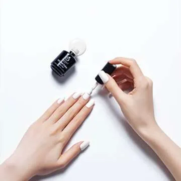 Beetles White Gel Nail Polish-15ml Milky White Gel Polish Milkshake Neutral Gel Nail Polish Soak Off...