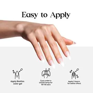 Beetles White Gel Nail Polish-15ml Milky White Gel Polish Milkshake Neutral Gel Nail Polish Soak Off UV/LED Nail Lamp Nail Art Manicure Salon DIY Home Gift for Women Girls