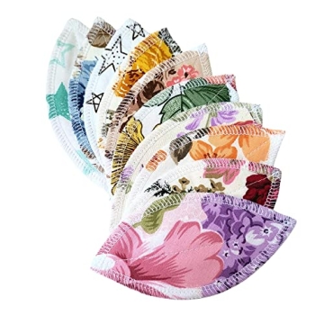 Lilind® 10 Pack Interlabial Pads, Reusable Organic cloth, Washable Menstrual Pads, Zero Waste 100% ...