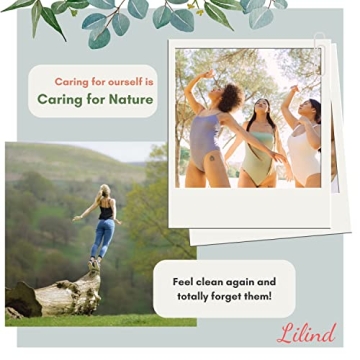 Lilind® Reusable Interlabial Pads - Eco-Friendly Comfort