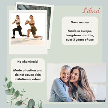 Lilind® Reusable Interlabial Pads - Eco-Friendly Comfort