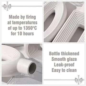 White Hollow Ceramic Flower Vase Set for Modern Decor