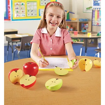 Magnetic Apple Fractions by Learning Resources - Fun Learning Toy