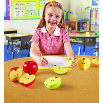 Magnetic Apple Fractions by Learning Resources - Fun Learning Toy