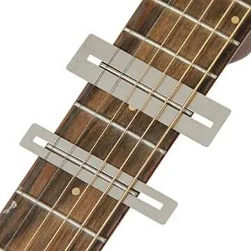 2 Set Guitar Fingerboard Guards, Stainless Steel Guitar Fingerboard Protector, Luthier Tool, Fretboard Protector