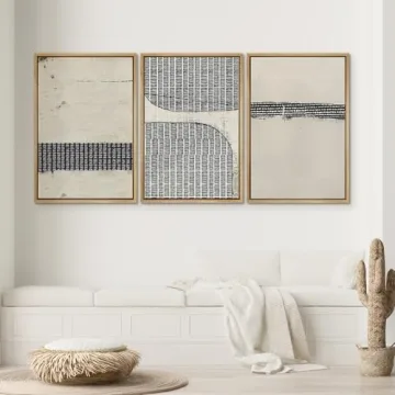 SIGNWIN Framed Canvas Print Wall Art Set for Modern Decor