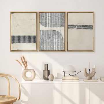 SIGNWIN Framed Canvas Print Wall Art Set for Modern Decor