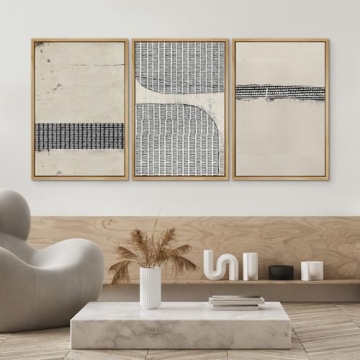 SIGNWIN Framed Canvas Print Wall Art Set for Modern Decor