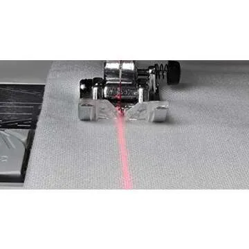 HONEYSEW 3-in-1 Sewing Machine Quilting Light with Adjustable Line, Crosshairs and Dot Illumination Heads; Innovative Sewing and Quilting Notion for Precise Stitching; Mounts with Hook and Loop Tape