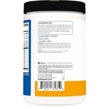 Nutricost Stim-Free Pre-Workout, 30 Servings (Peach Mango) - Caffeine Free, Stimulant Free, Non-GMO, Gluten Free