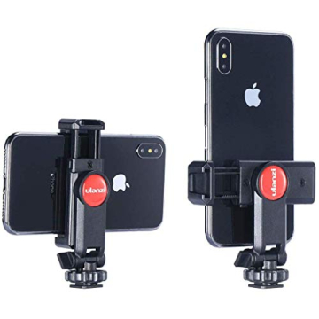 ST-06 360° Phone Tripod Mount with Cold Shoe for Cameras