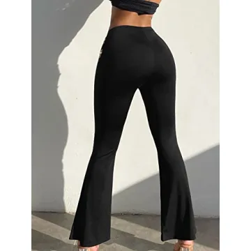 Stylish Cut Out Night Out Pants for Women - Verdusa
