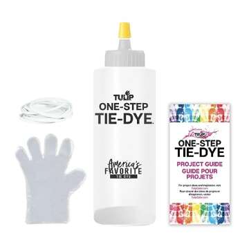 Tulip One-Step Tie-Dye Kit, Vibrant Colors for Fabric 4 fl oz, Yellow