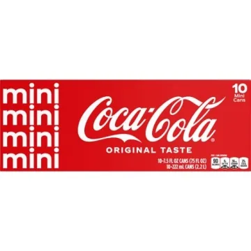 Coke Mini-Can 10 Pack - Perfect for Any Occasion