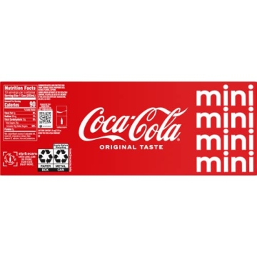 Coke Mini-Can 10 Pack - Perfect for Any Occasion
