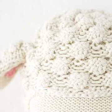 Cuddle + Kind Pastel Lucy The Lamb Hand-Knit Doll - 10 Meals Provided