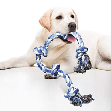 Durable GDKASRNY Dog Rope Toy for Aggressive Chewers