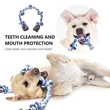 Durable GDKASRNY Dog Rope Toy for Aggressive Chewers