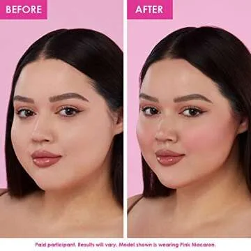 GrandePOP Plumping Liquid Blush in Pink Macaron