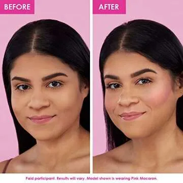 GrandePOP Plumping Liquid Blush in Pink Macaron