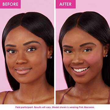 GrandePOP Plumping Liquid Blush in Pink Macaron