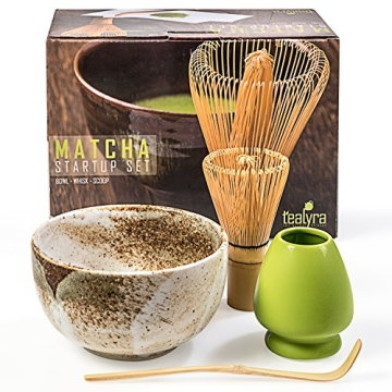 Tealyra Matcha Tea Ceremony Gift Set - Artisan Crafted Kit
