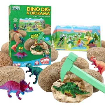 Dino DIG & Diorama Excavation Kit | 10 Dinosaur Eggs & STEM Toy for Kids by Thames & Kosmos