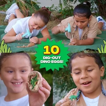 Dino DIG & Diorama Kit for Kids - STEM Excavation Fun