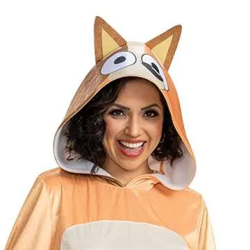 Disguise Bluey Chilli Costume for Adults, Size (4-6)