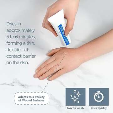 Stratamed Advanced Film-Forming Wound Dressing | Forms a Flexible Protective Layer Over Open Wounds ...