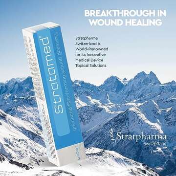 Stratamed Advanced Film-Forming Wound Dressing | Forms a Flexible Protective Layer Over Open Wounds & Damaged Skin | for Faster Healing and Early Abnormal Scar Management | 5g (0.17oz)