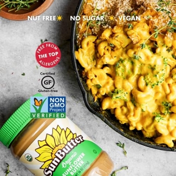 SunButter Organic Sunflower Seed Butter - Delicious & Nut-Free