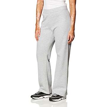 Hanes Women's Open Leg Sweatpants - EcoSmart, Light Steel