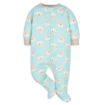 Gerber Baby Boys Aqua Fox Sleep 'N Play - Preemie