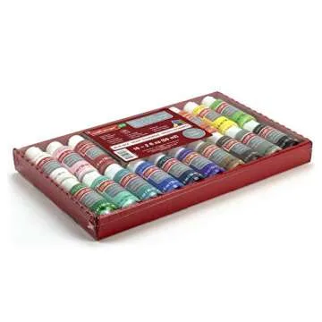 Multi-Surface Satin Acrylic Paint Value Pack, 16 Paints by Craft Smart (2 oz)