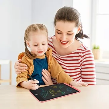 LCD Writing Tablet for Toddlers - 10" Colorful Learning Pad