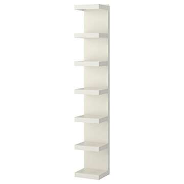 Ikea LACK Rack Wall Shelf Unit in White for Home Decor