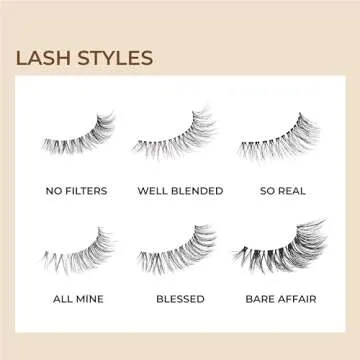 KISS MLBB My Lash But Better False Eyelashes, Everyday Wearable Volume with Superfine Band Technology, Easy To Apply, Reusable, Cruelty-Free, Contact Lens Friendly, Style 'All Mine', 1 Pair Fake Eyelashes All Mine 1 Pair (Pack of 1)