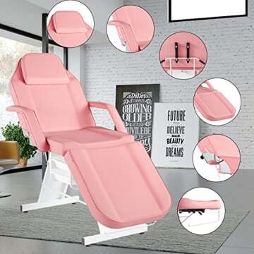 Versatile YUEFAYTENG Facial Chair - Adjustable Beauty Bed