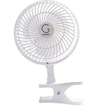 Genesis Clip Convertible Table-Top Fan - Cool Comfort Anywhere