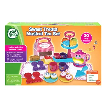 LeapFrog Sweet Treats Musical Tea Set Interactive Learning Toy