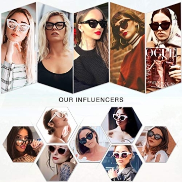 SOJOS Retro Small Vintage Cat Eye Sunglasses for Women Cute Fashion UV400 Sunnies SJ2939, Dark Tortoise/Gradient Brown