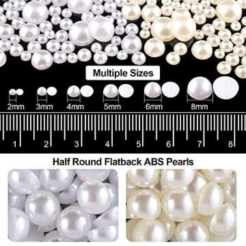 Dazzling Nail Art Rhinestones and Pearls Set for DIY Enthusiasts